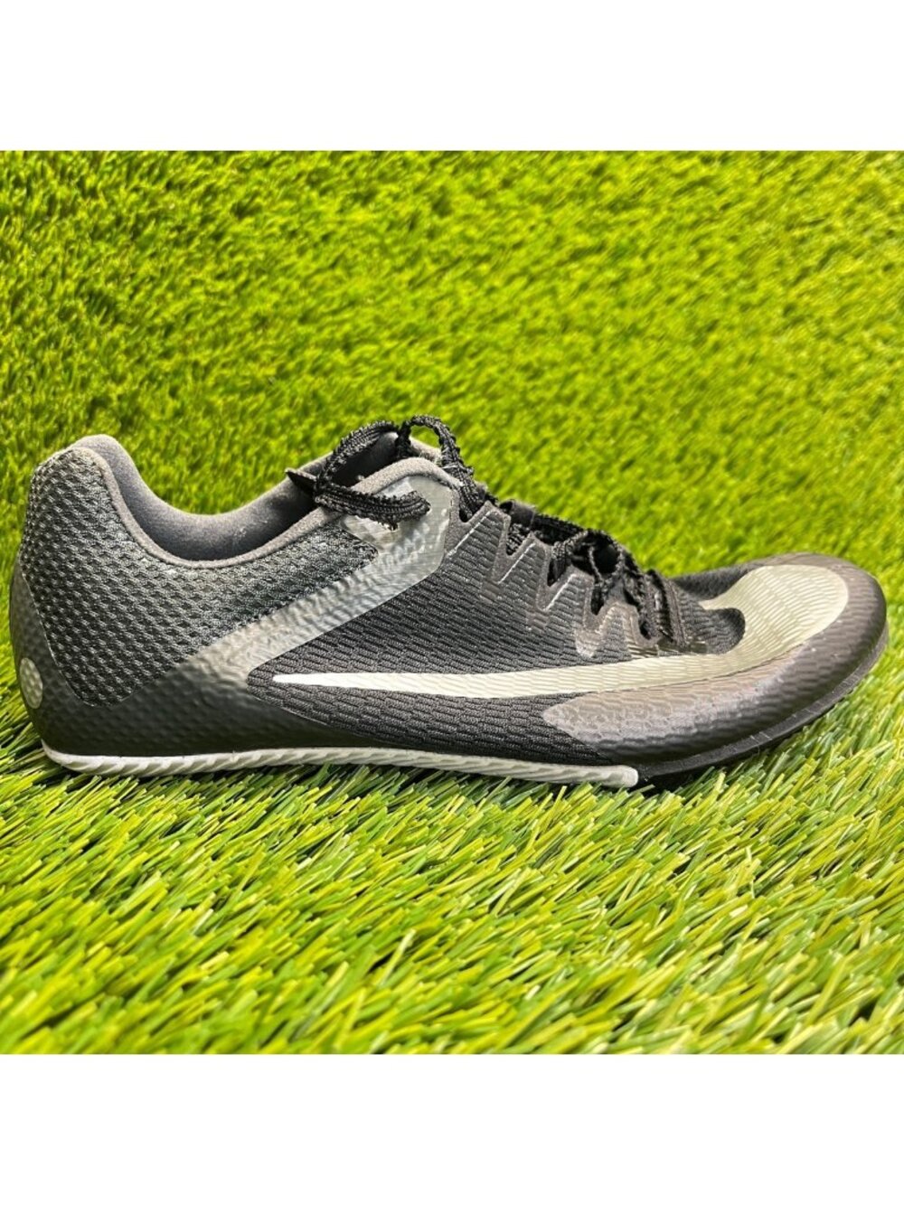 Nike Zoom Rival Sprint Mens Size 5 Black Track & Field Spiked Shoes Sneakers